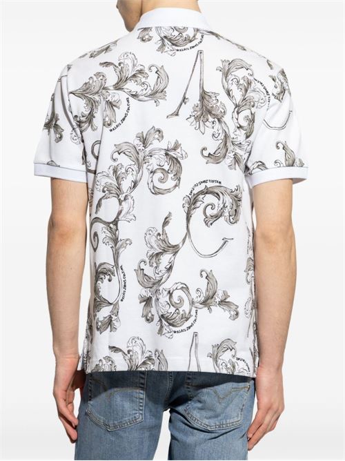 Polo uomo maniche corte Versace jeans Couture | 78GAG6S0JS460003